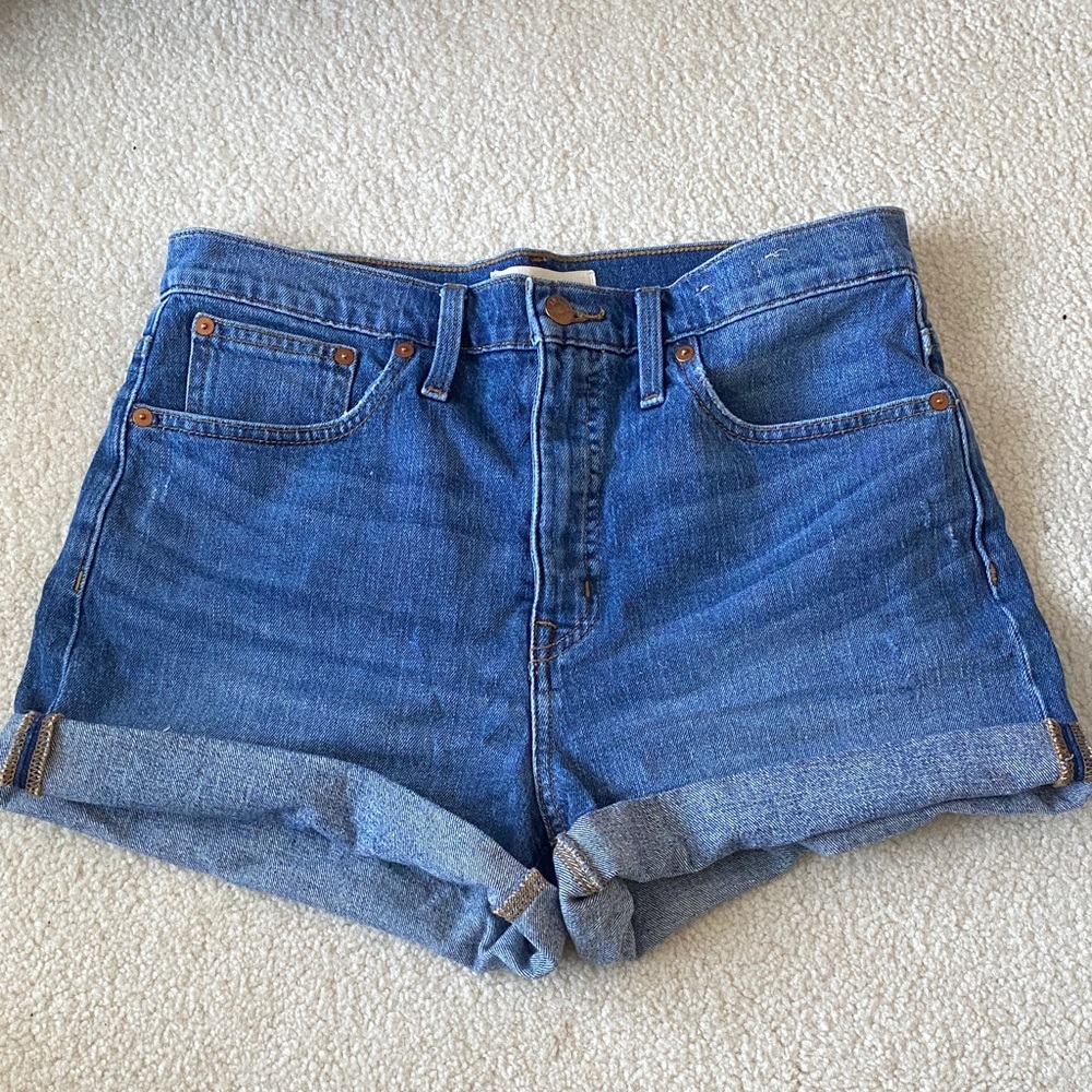 Madewell Blue Denim Shorts 28